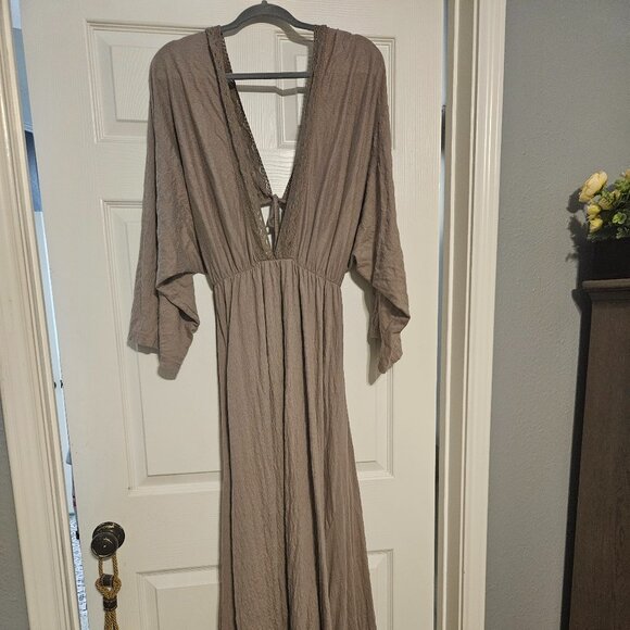 Free People Gray Maxi Dress - Picture 9 of 13